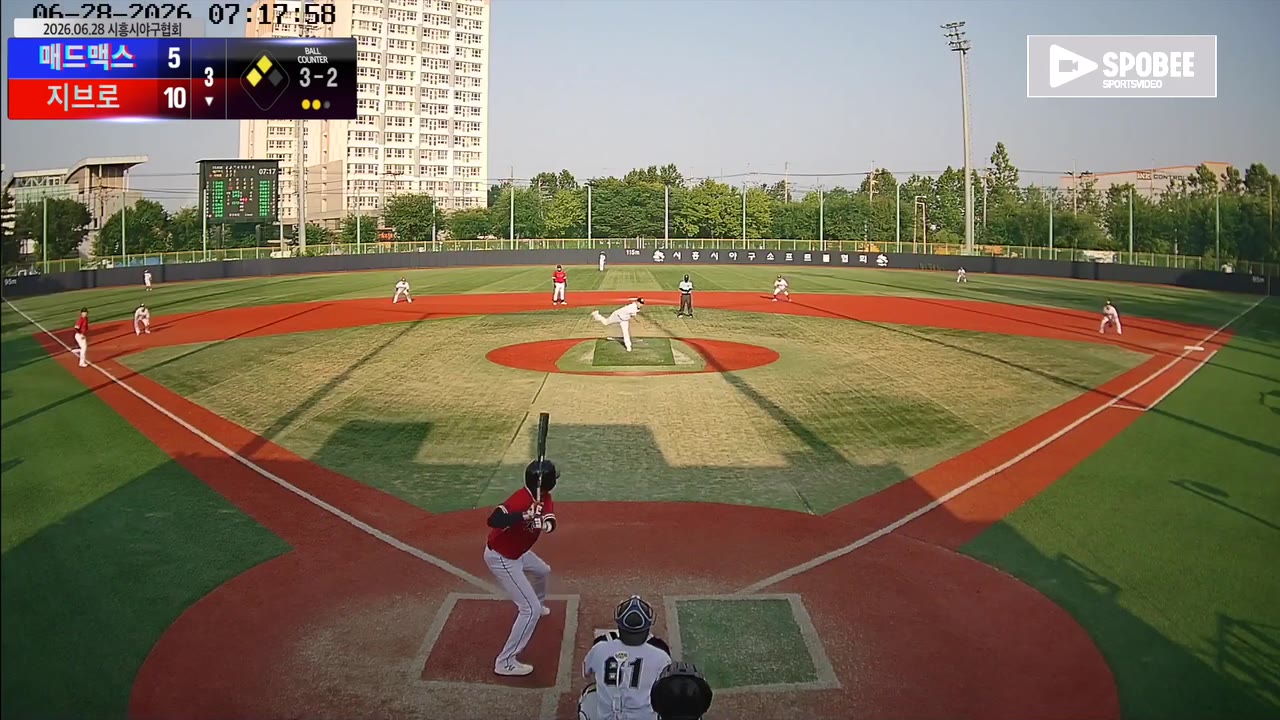 이창환(36번, 지브로) 실책 클립 | vs 매드맥스 | 6/28 (소망야구장)