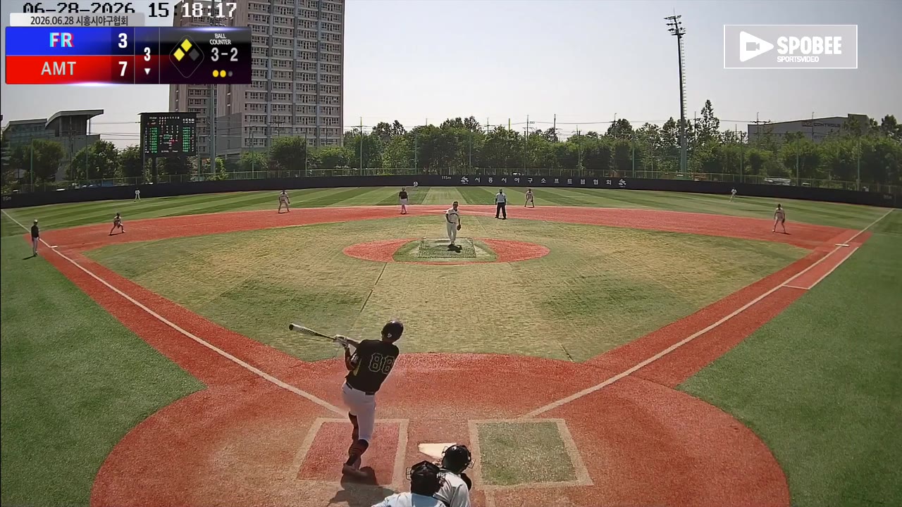 민형진(88번, AMT) 실책 클립 | vs FR | 6/28 (소망야구장)