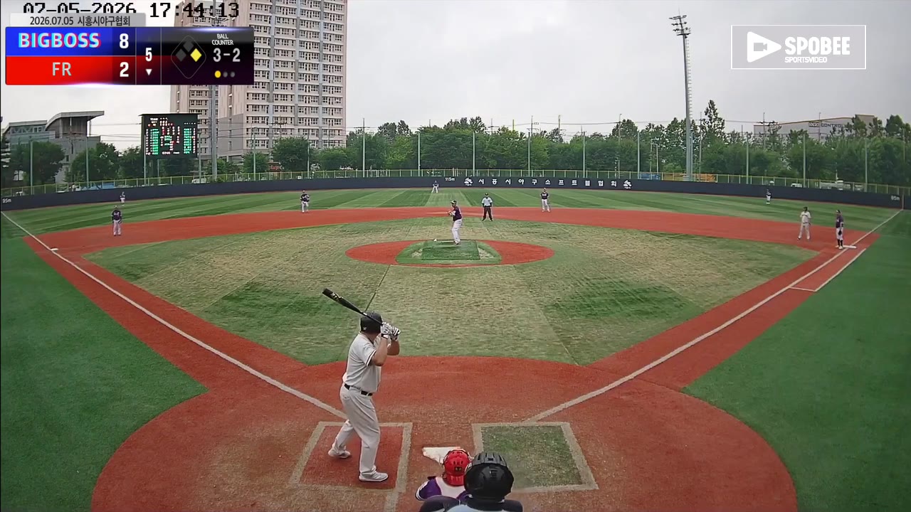 이충구(79번, FR) 사구 클립 | vs BIGBOSS | 7/5 (소망야구장)