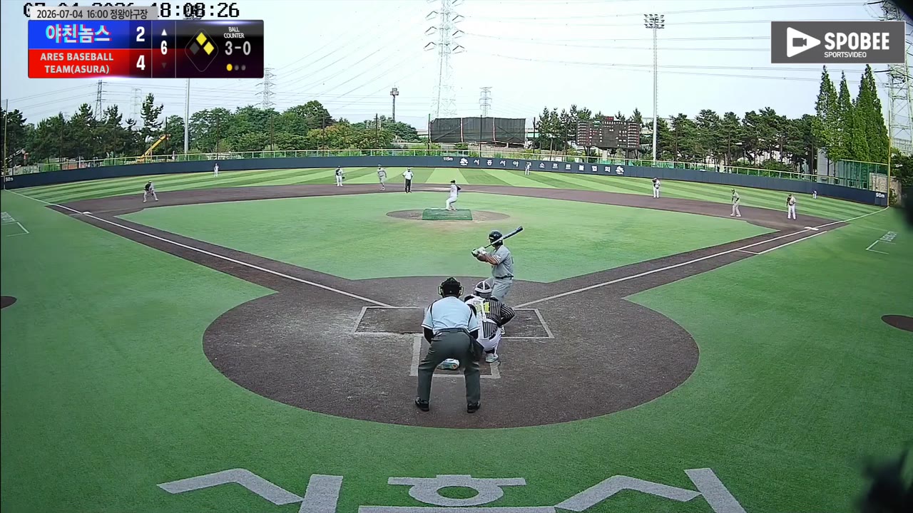 야친놈스 주요 플레이 모음 | vs ARES BASEBALL TEAM(ASURA) | 7/4 (정왕야구장)