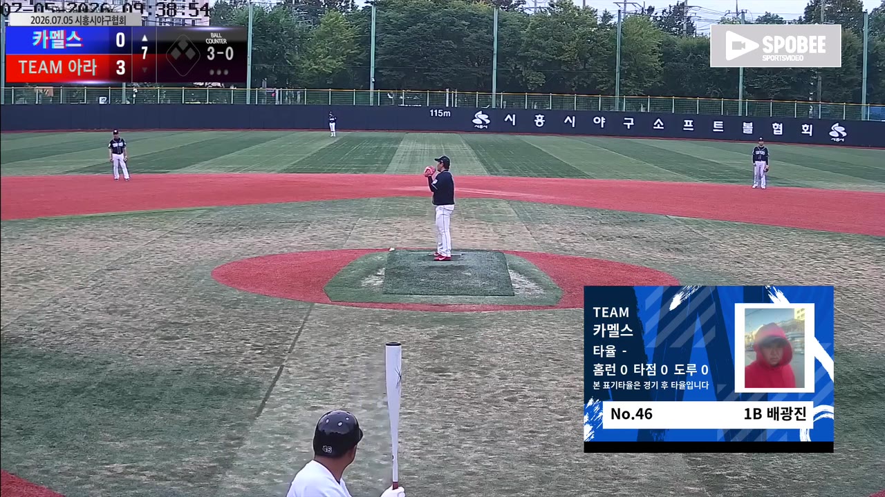 카멜스 주요 플레이 모음 | vs TEAM 아라 | 7/5 (소망야구장)