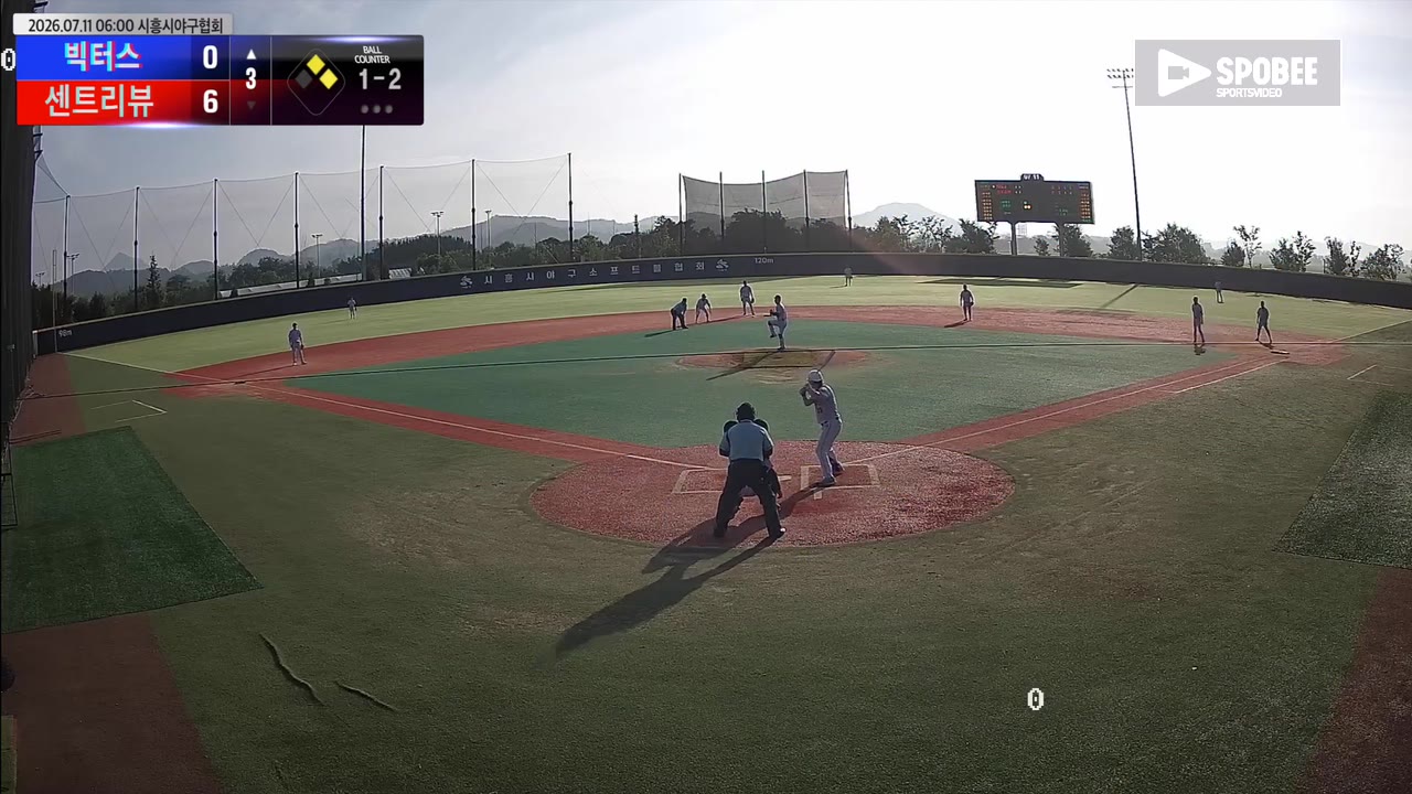 이한규(35번, 빅터스) 삼진 클립 | vs 센트리뷰 | 7/11 (에코피아야구장)