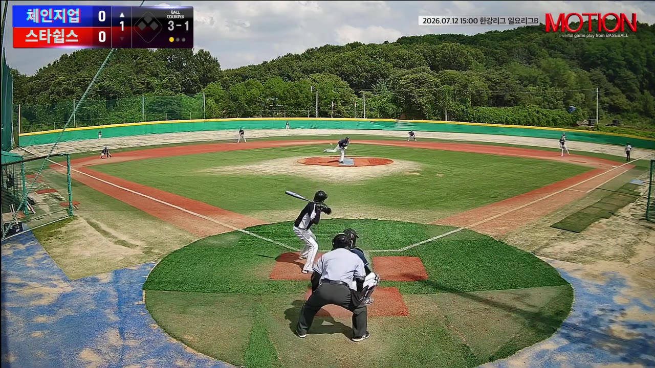 최영재(17번, 체인지업) 볼넷 클립 | vs 스타쉽스 | 7/12 (고촌 야구장)