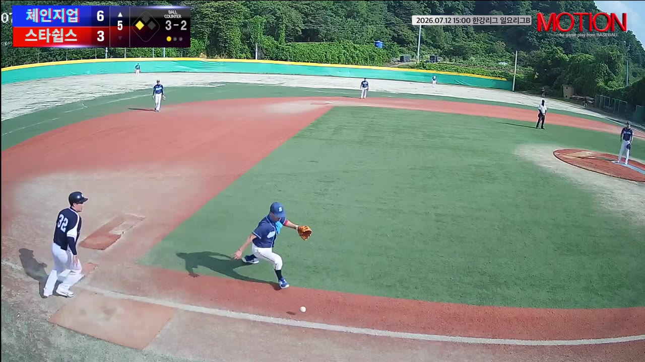 최영재(17번, 체인지업) 1루타 클립 | vs 스타쉽스 | 7/12 (고촌 야구장)