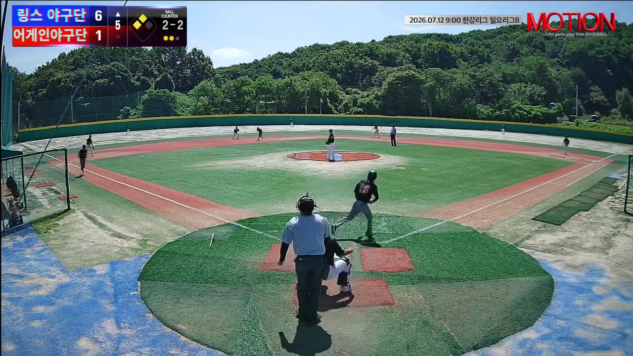 링스 야구단, 2회 초 역전 뒤 리드 지켜 6-3 승리