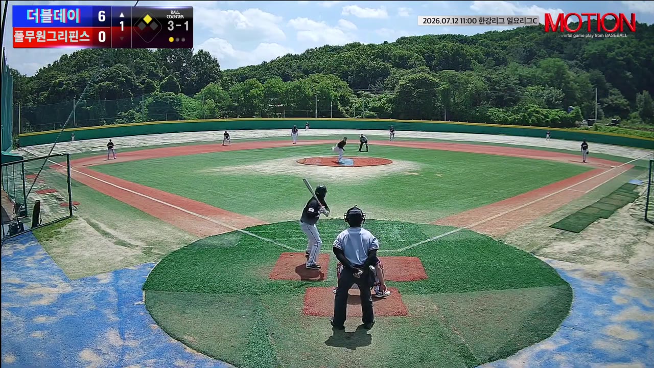 이정석(29번, 더블데이) 실책 클립 | vs 풀무원그리핀스 | 7/12 (고촌 야구장)
