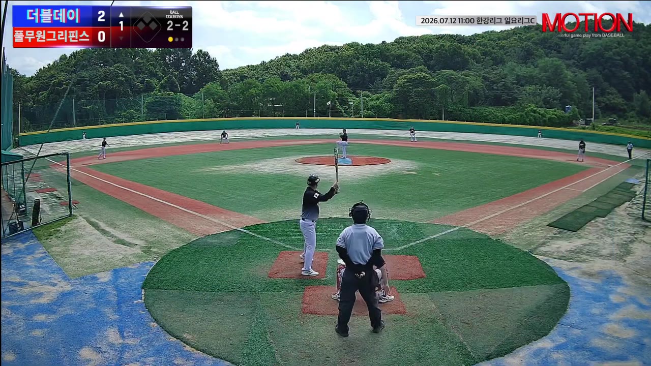 고주현(13번, 더블데이) 1루타 클립 | vs 풀무원그리핀스 | 7/12 (고촌 야구장)