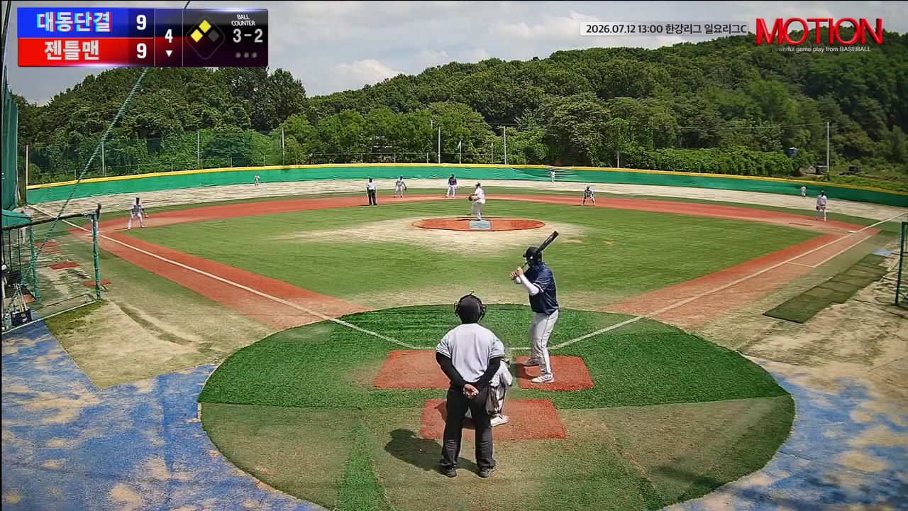 민선기(86번, 젠틀맨) 1루타 클립 | vs 대동단결 | 7/12 (고촌 야구장)