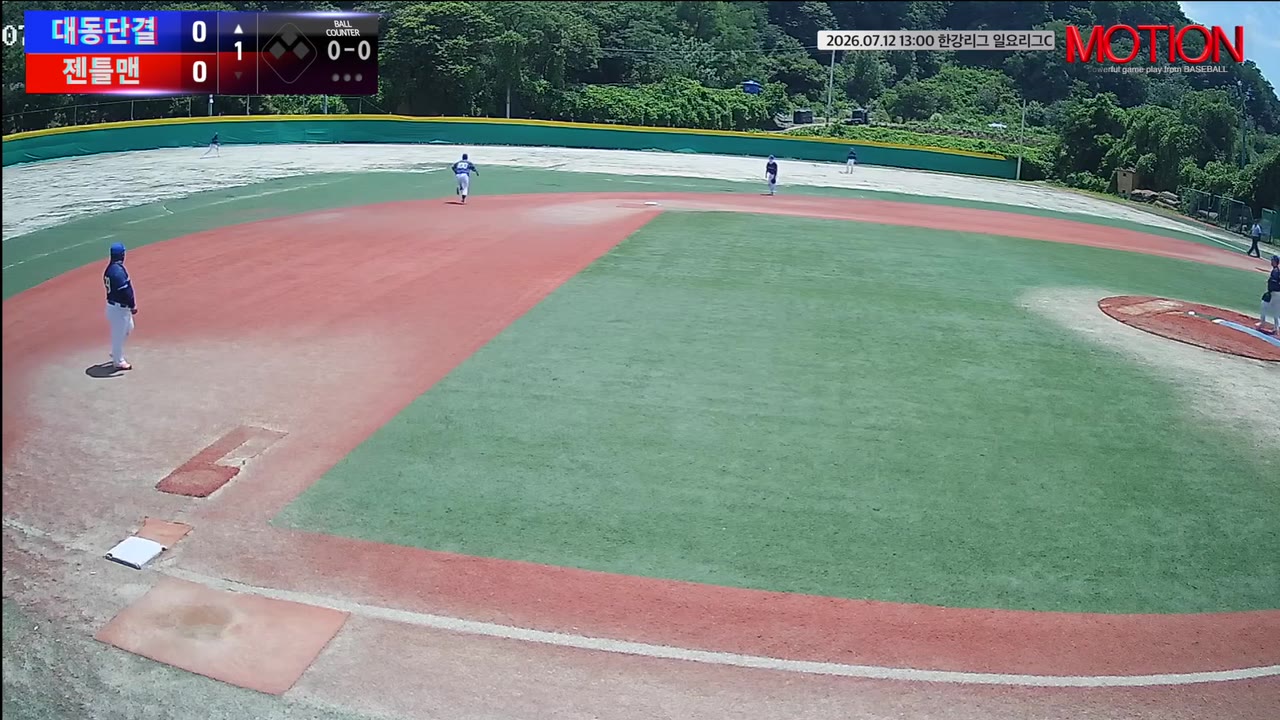 김성수(33번, 대동단결) 1루타 클립 | vs 젠틀맨 | 7/12 (고촌 야구장)