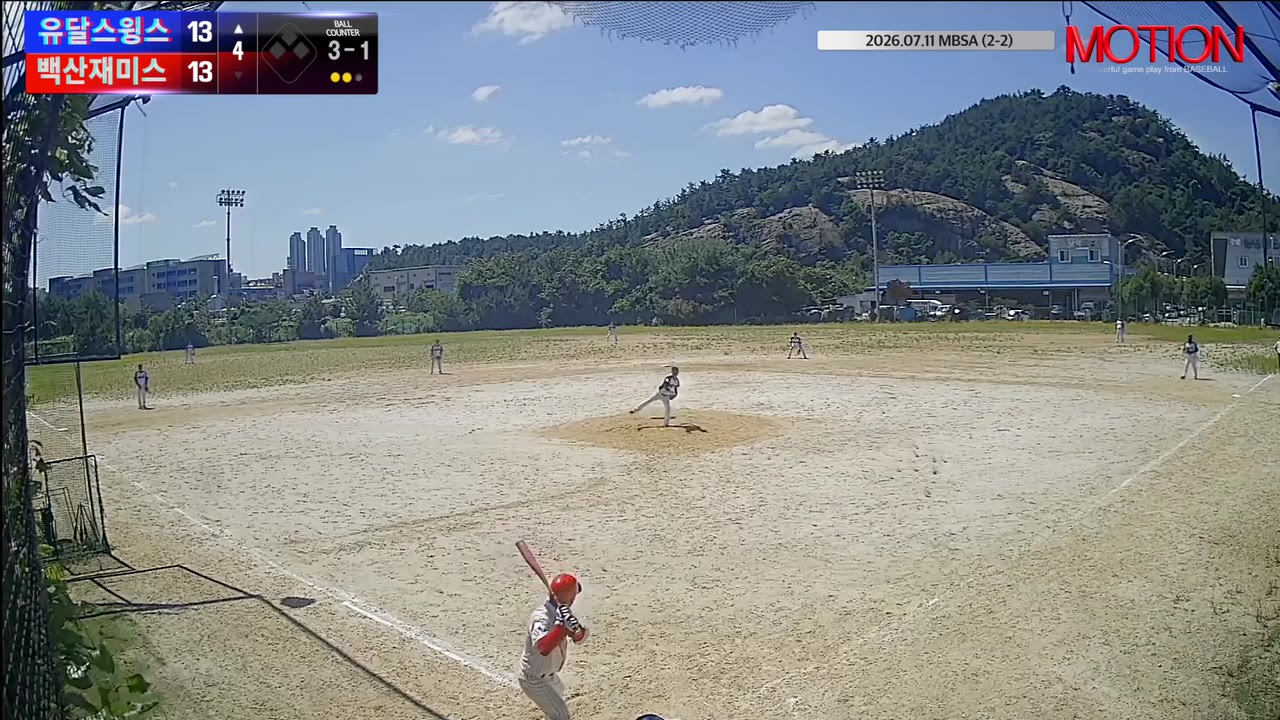문득용(3번, 유달스윙스) 실책 클립 | vs 백산재미스 | 7/11 (2구장)