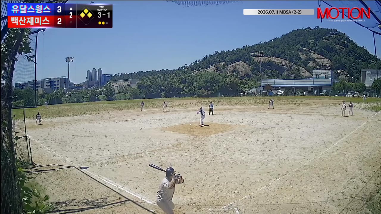 박훈(66번, 유달스윙스) 1루타 클립 | vs 백산재미스 | 7/11 (2구장)