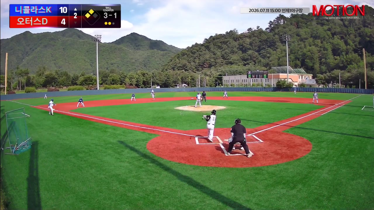 김상복(11번, 니콜라스K) 1루타 클립 | vs 오터스D | 7/11 (인제1야구장)