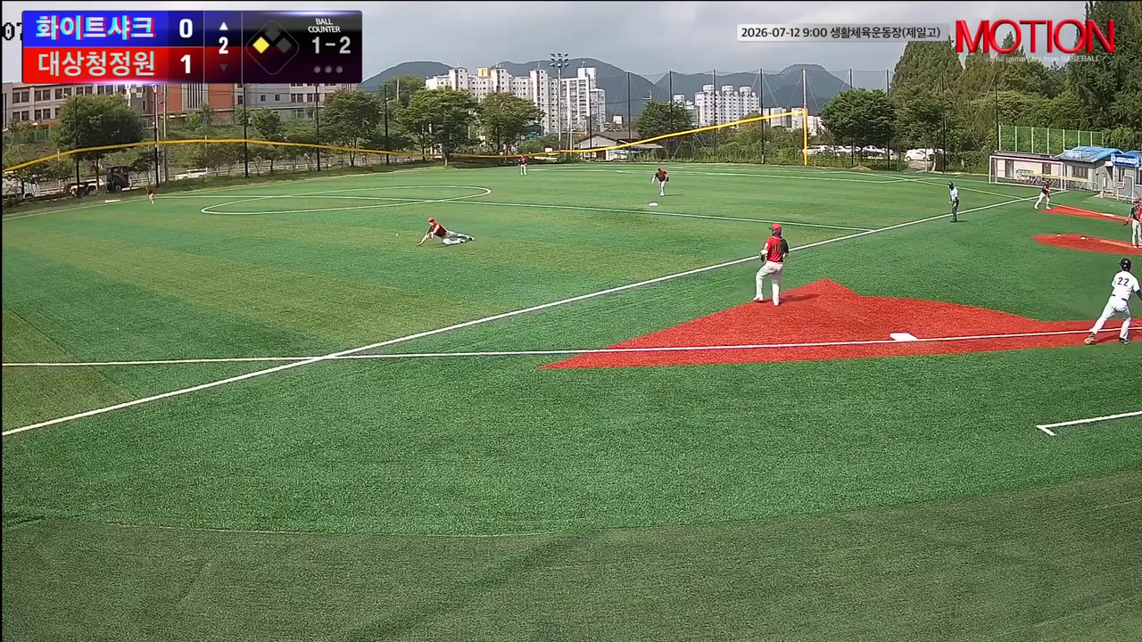서윤후(14번, 화이트샤크) 1루타 클립 | vs 대상청정원 | 7/12 (생활체육운동장(제일고))