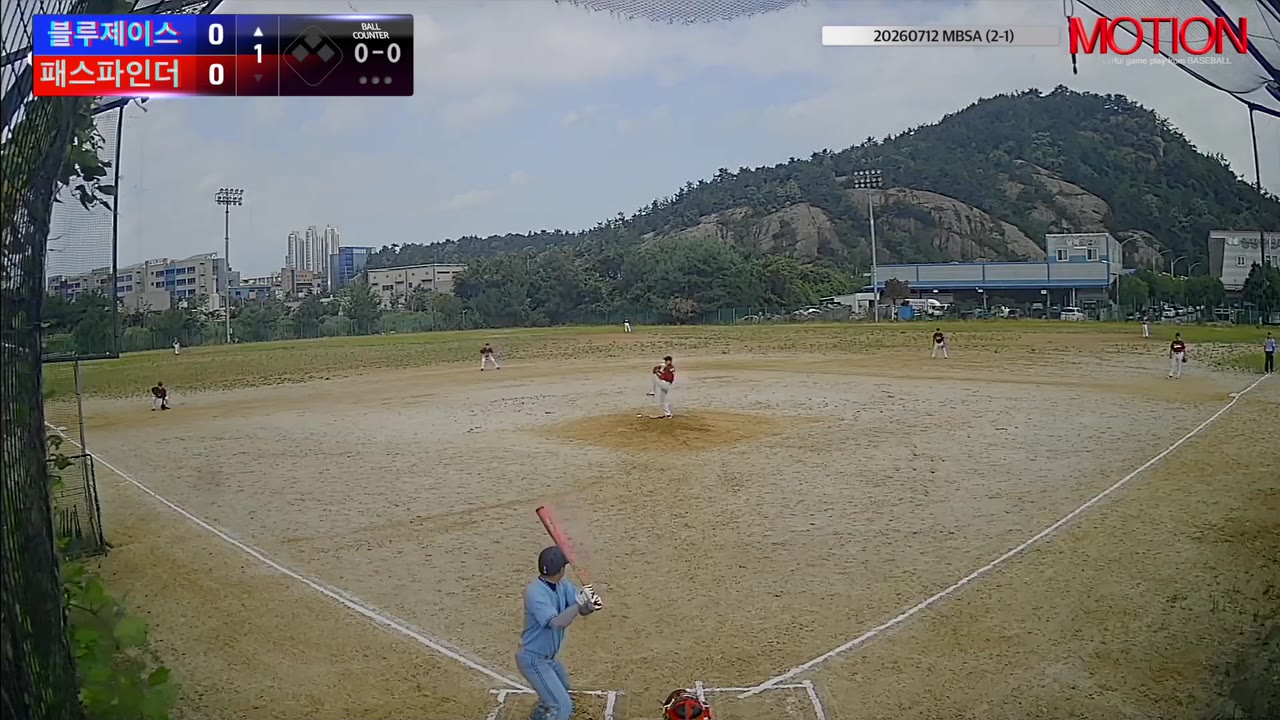 임명규(1번, 블루제이스) 1루타 클립 | vs 패스파인더 | 7/12 (2구장)