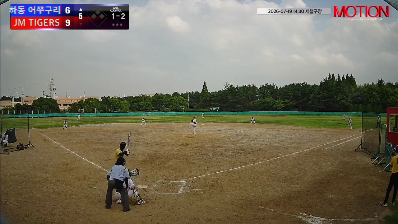 박정배(61번, 하동 어쭈구리) 실책 클립 | vs JM TIGERS | 7/19 (제철구장)