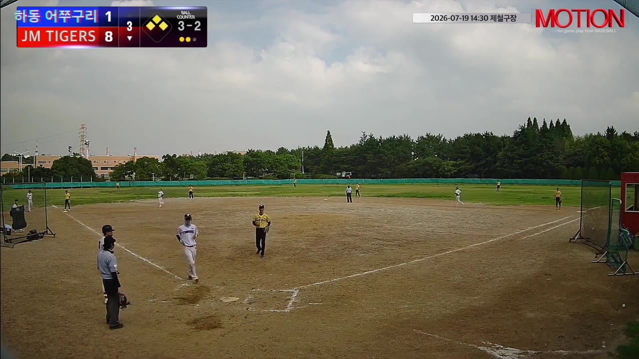 이현승(36번, JM TIGERS) 고의사구 클립 | vs 하동 어쭈구리 | 7/19 (제철구장)