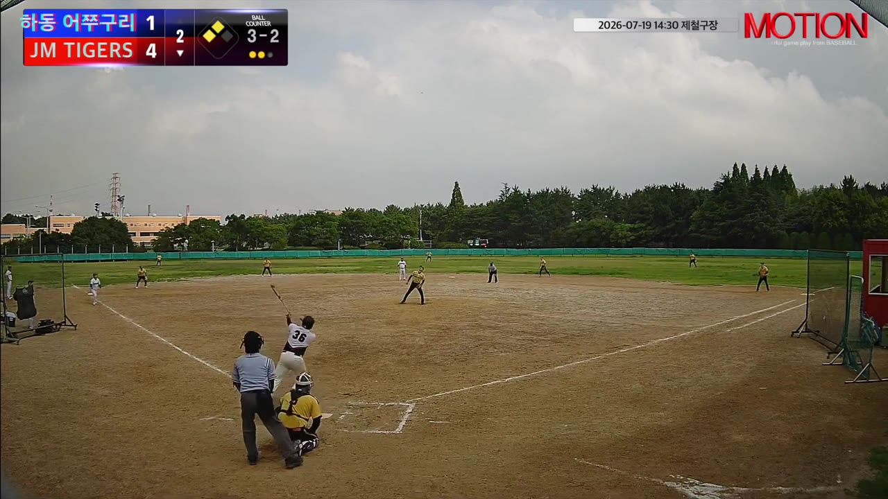 JM TIGERS 주요 플레이 모음 | vs 하동 어쭈구리 | 7/19 (제철구장)