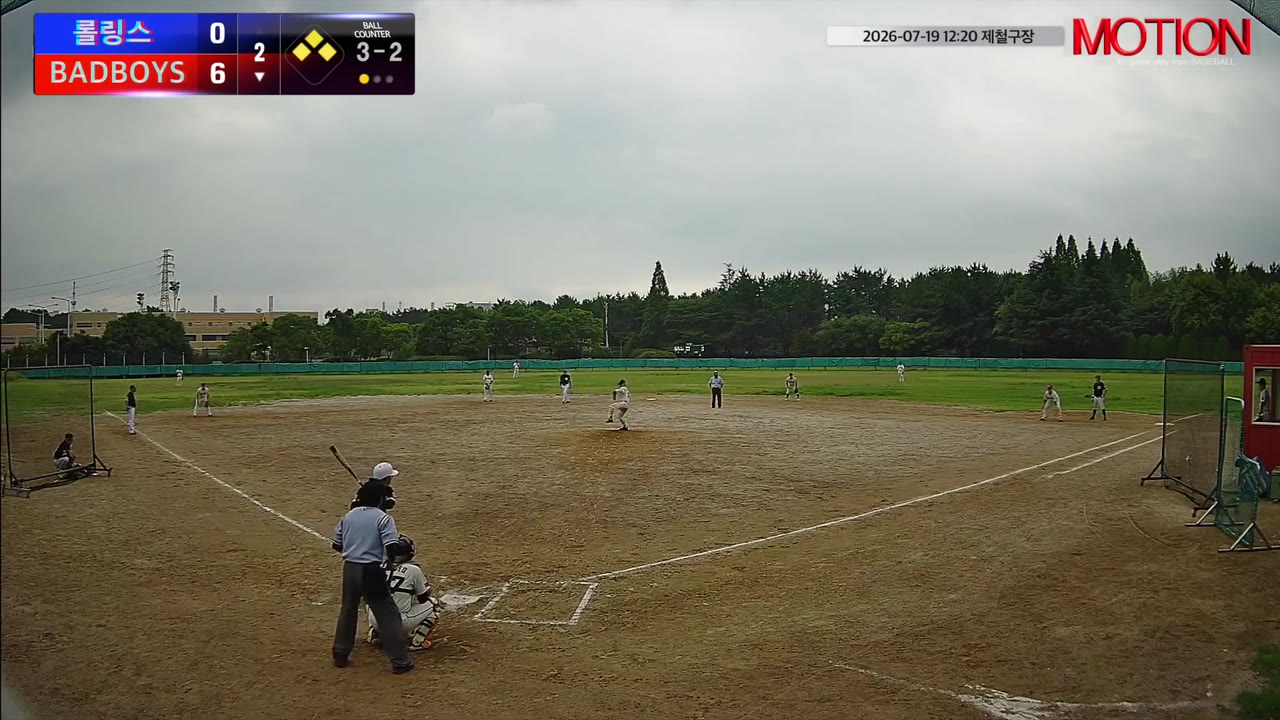 권대희(99번, BADBOYS) 1루타 클립 | vs 롤링스 | 7/19 (제철구장)