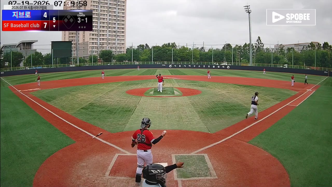 SF Baseball club, 3회 말 3득점으로 역전…지브로에 10-4 승리