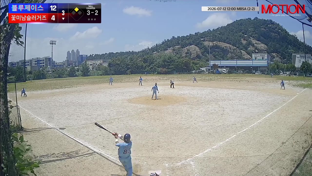 최종선(83번, 꽃미남슬러거즈) 실책 클립 | vs 블루제이스 | 7/12 (2구장)