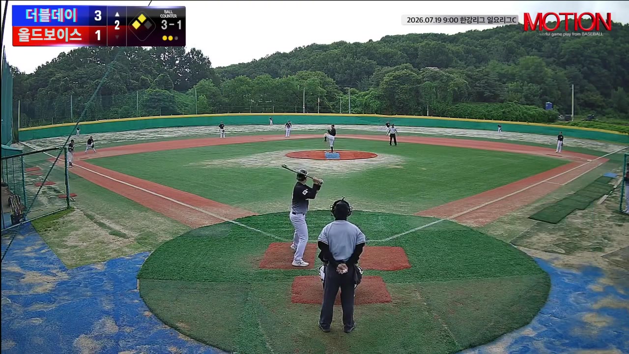 고주현(13번, 더블데이) 1루타 클립 | vs 올드보이스 | 7/19 (고촌 야구장)