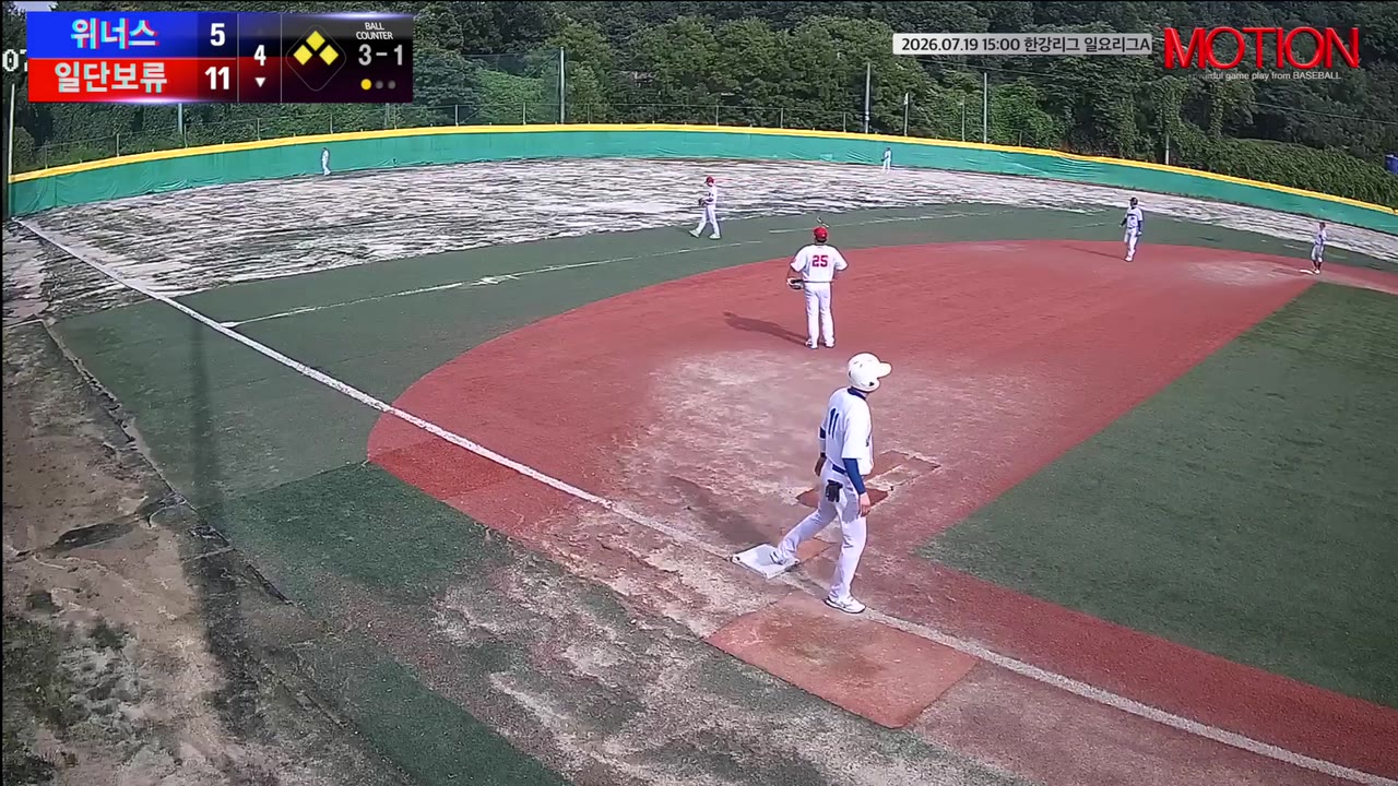 최인호(100번, 일단보류) 홈런 클립 | vs 위너스 | 7/19 (고촌 야구장)