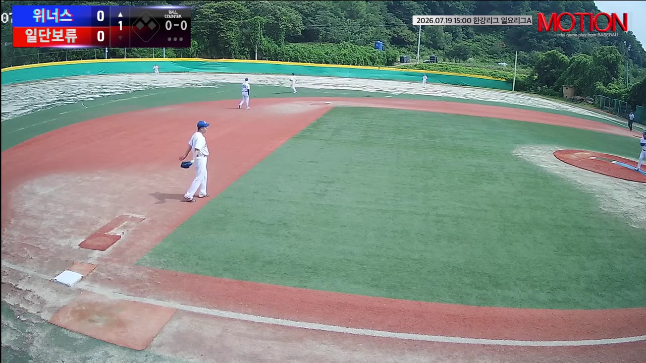 박종현(7번, 위너스) 1루타 클립 | vs 일단보류 | 7/19 (고촌 야구장)