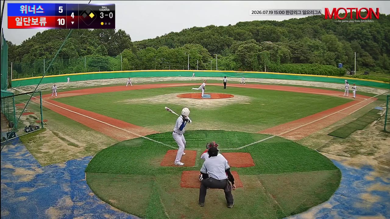 길상호(11번, 일단보류) 볼넷 클립 | vs 위너스 | 7/19 (고촌 야구장)