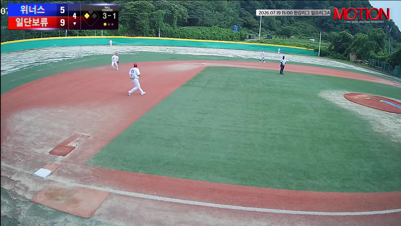 엄숙종(26번, 일단보류) 실책 클립 | vs 위너스 | 7/19 (고촌 야구장)
