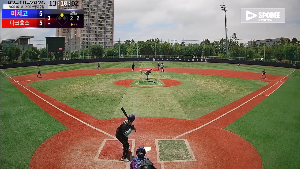다크호스, 9-9 균형 깨고 미치고에 10-9 승리