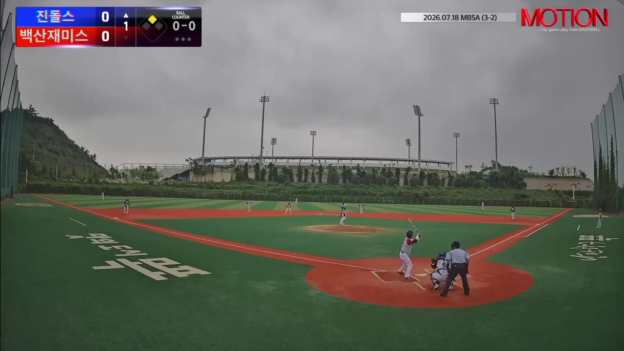 이용석(11번, 진돌스) 1루타 클립 | vs 백산재미스 | 7/18 (신축구장)