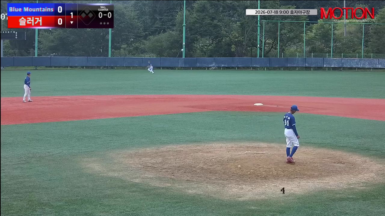오현세(26번, 슬러거) 2루타 클립 | vs Blue Mountains(블루마운틴) | 7/18 (효자야구장)