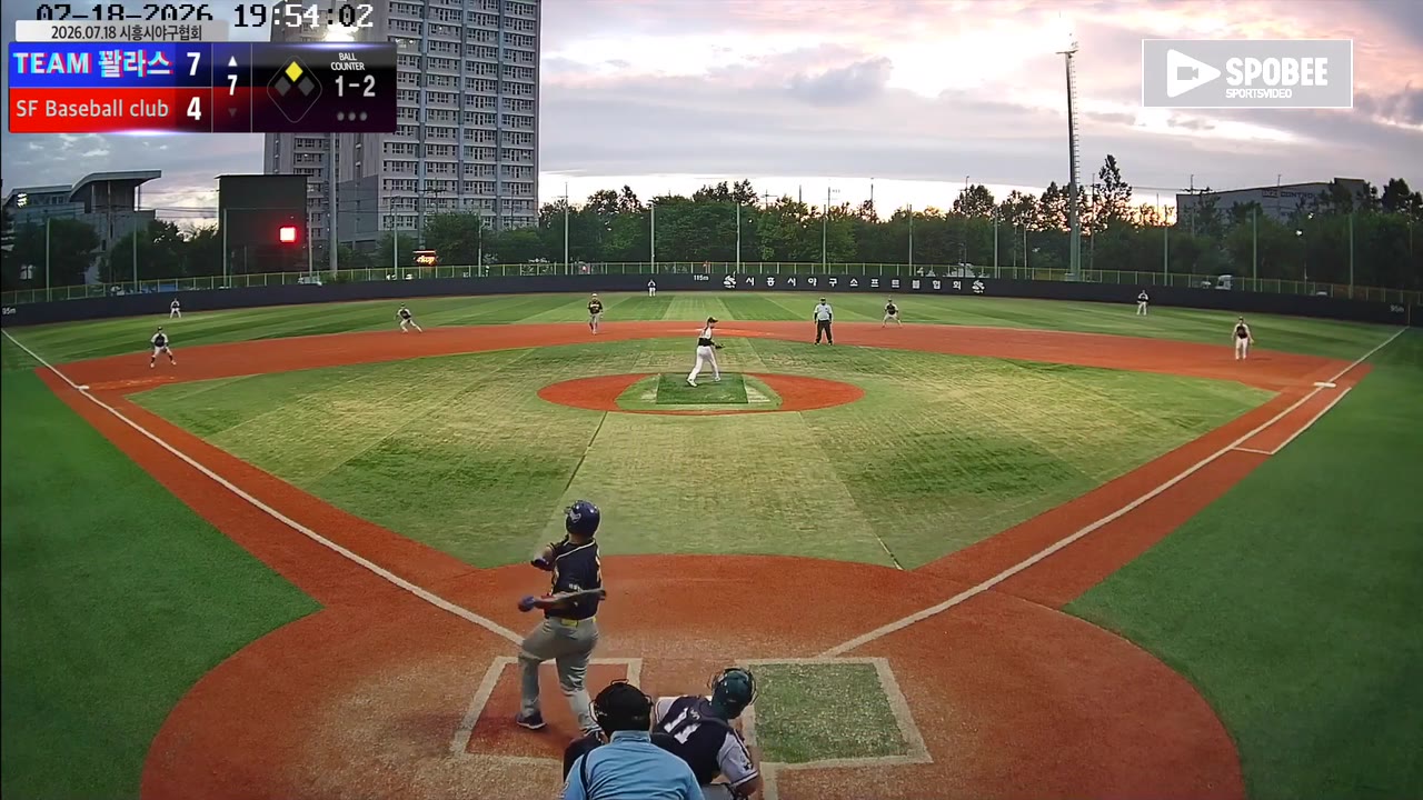 최성규(10번, TEAM 꽐라스) 1루타 클립 | vs SF Baseball club | 7/18 (소망야구장)