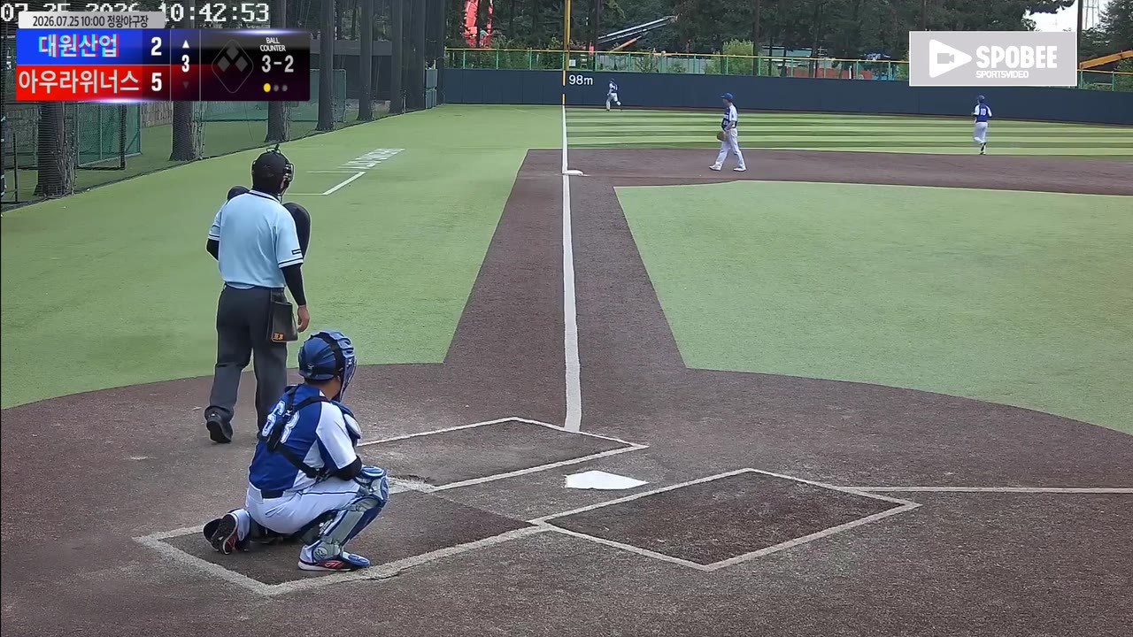 대원산업, 4회 초 7득점으로 아우라위너스에 9-6 역전승