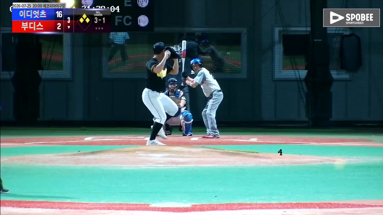 오상호(22번, 부디스) 실책 클립 | vs 이디엇츠 | 7/25 (에코피아야구장)