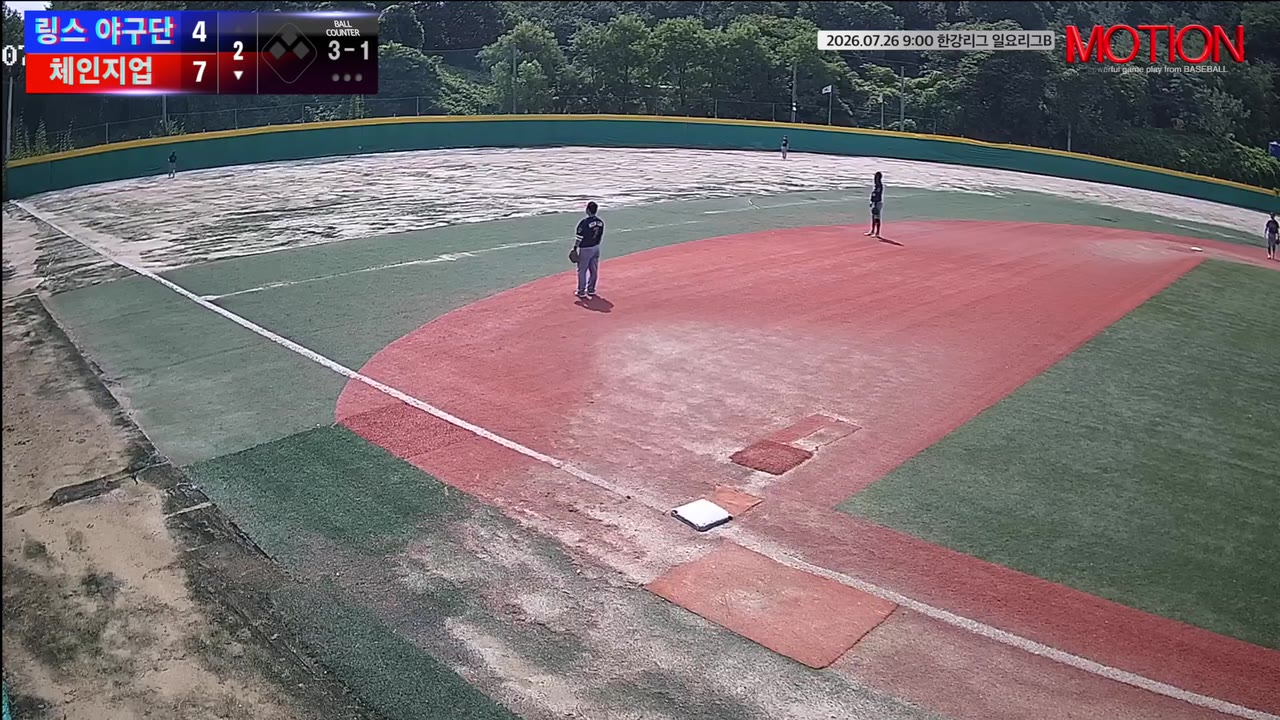 김문곤(1번, 체인지업) 홈런 클립 | vs 링스 야구단 | 7/26 (고촌 야구장)