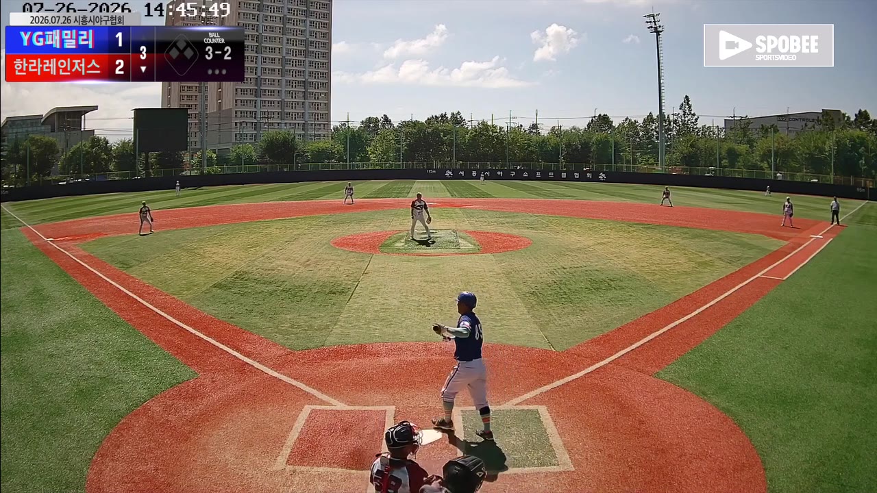 이승국(89번, 한라레인저스) 볼넷 클립 | vs YG패밀리 | 7/26 (소망야구장)