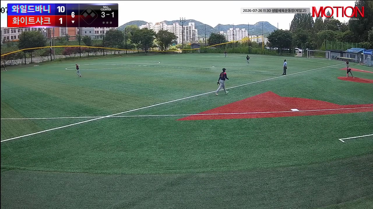 김춘호(11번, 화이트샤크) 2루타 클립 | vs 와일드바니 | 7/26 (생활체육운동장(제일고))