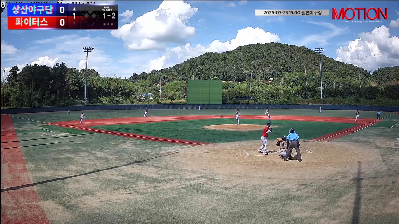 김민용(14번, 상산야구단) 삼진 클립 | vs 파이터스 | 7/25 (필연야구장)
