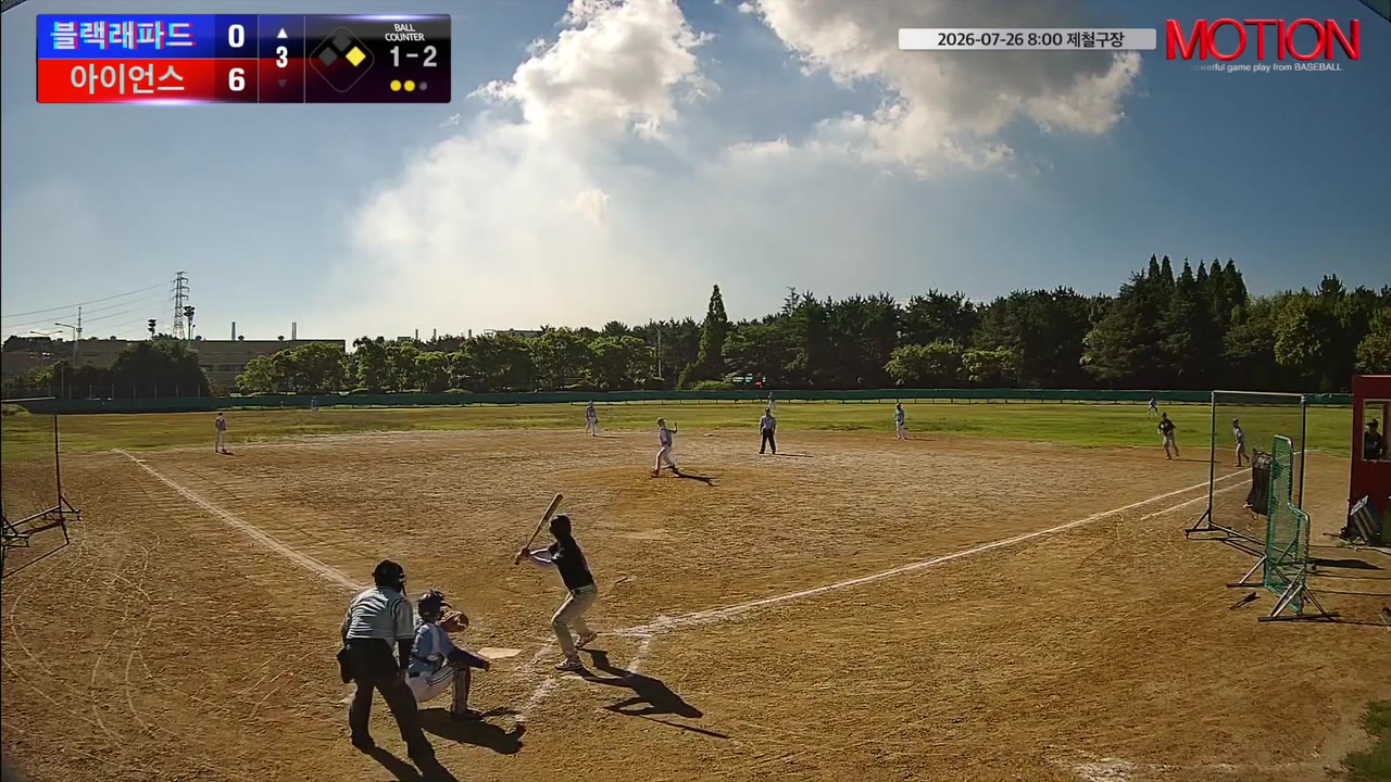 박세영(66번, 블랙래파드) 1루타 클립 | vs 아이언스 | 7/26 (제철구장)
