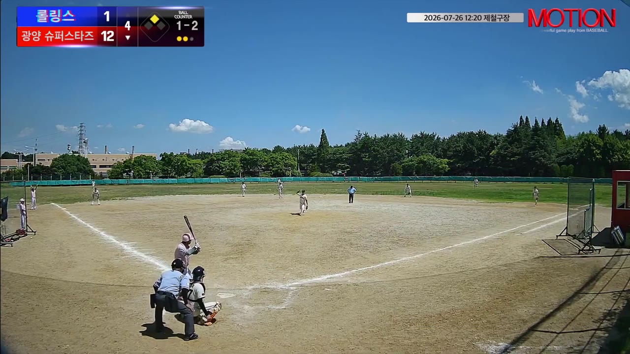 이석우(10번, 광양 슈퍼스타즈) 낫아웃 클립 | vs 롤링스 | 7/26 (제철구장)