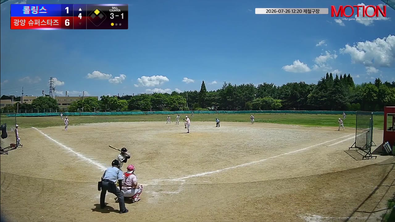 한은섭(1번, 롤링스) 볼넷 클립 | vs 광양 슈퍼스타즈 | 7/26 (제철구장)