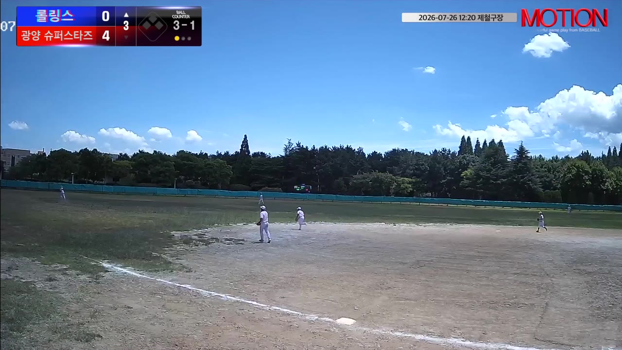 강연운(18번, 롤링스) 2루타 클립 | vs 광양 슈퍼스타즈 | 7/26 (제철구장)