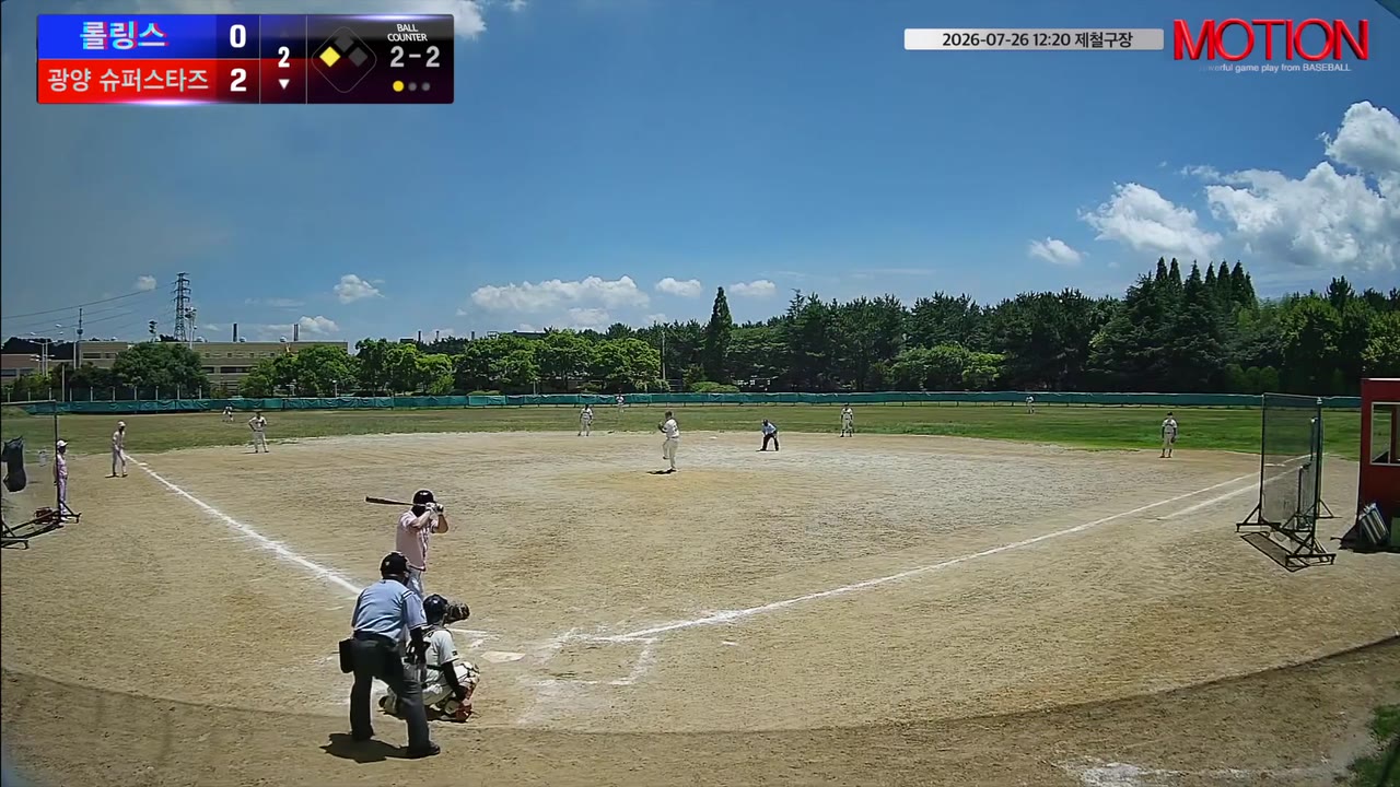 김학찬(51번, 광양 슈퍼스타즈) 사구 클립 | vs 롤링스 | 7/26 (제철구장)