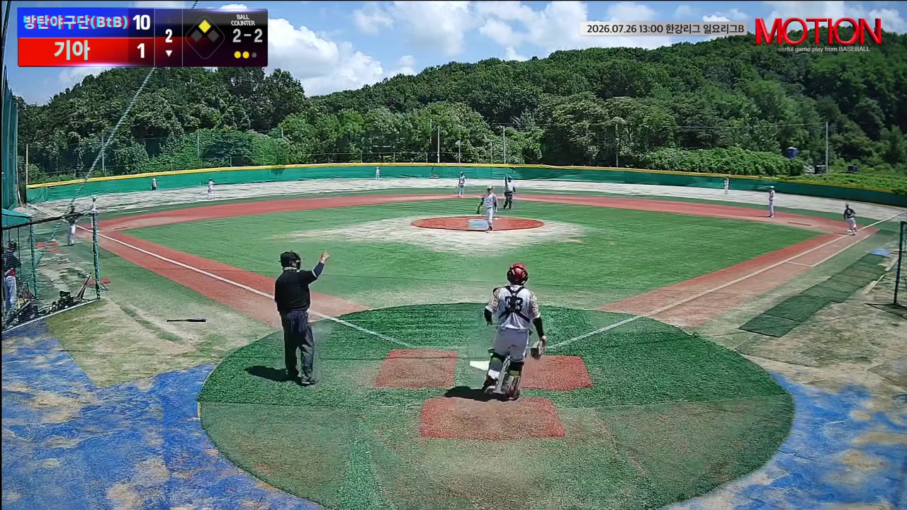 박재형(6번, 기아) 홈런 클립 | vs 방탄야구단(BtB) | 7/26 (고촌 야구장)