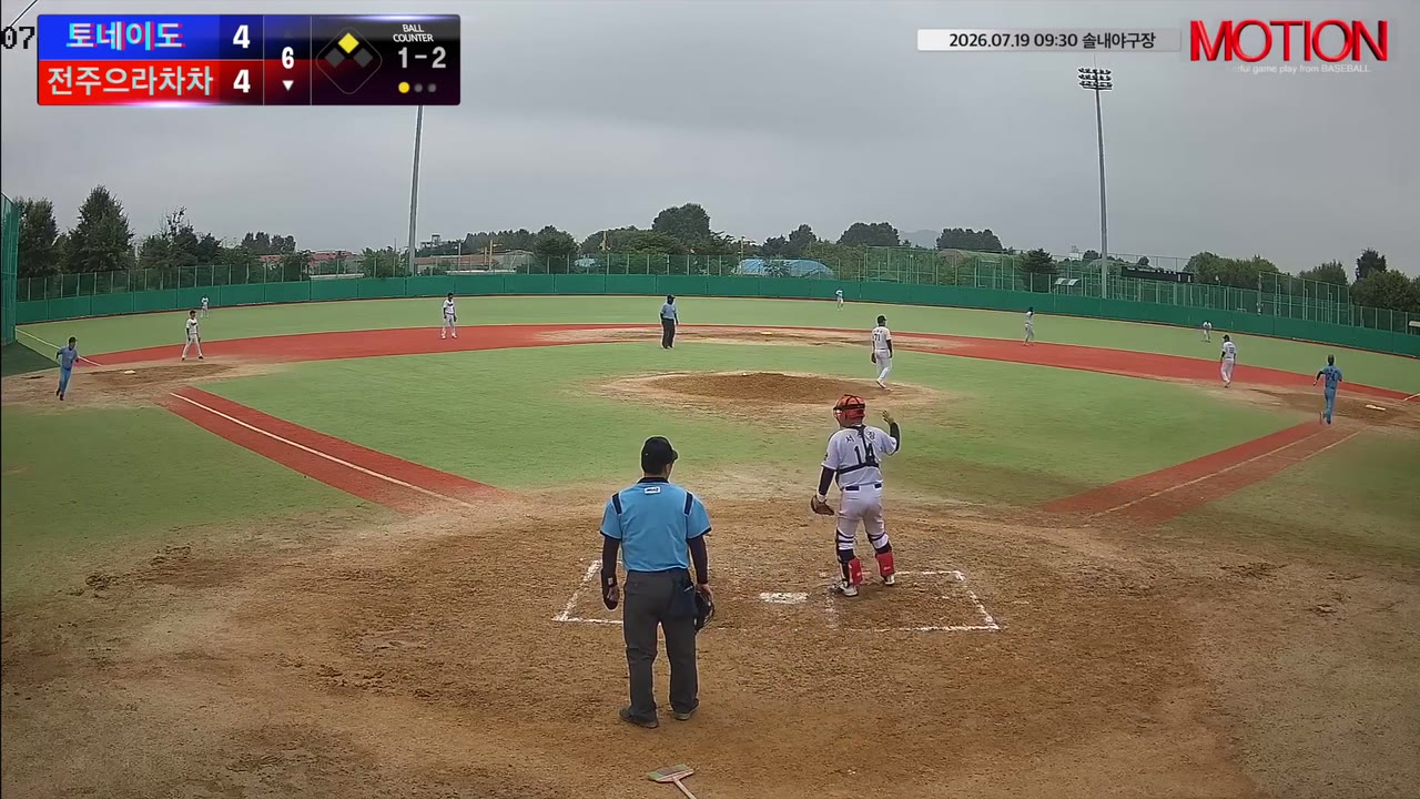이동녕(74번, 전주으라차차) 1루타 클립 | vs 토네이도 | 7/19 (솔내야구장)