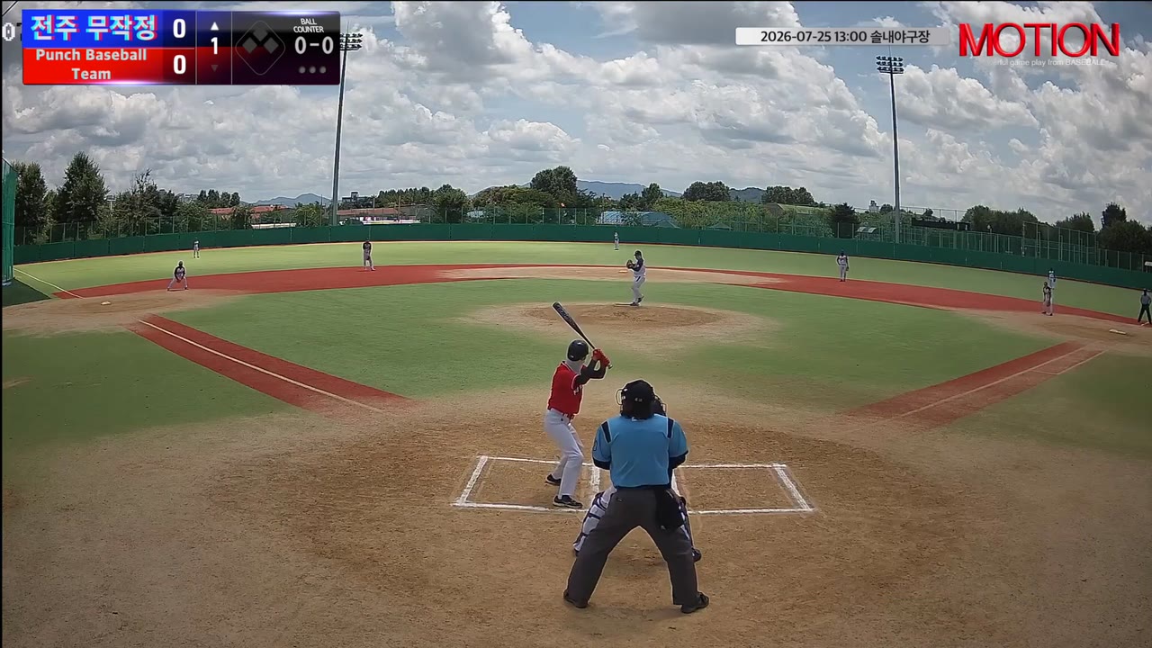 이진규(14번, 전주 무작정) 실책 클립 | vs Punch Baseball Team | 7/25 (솔내야구장)