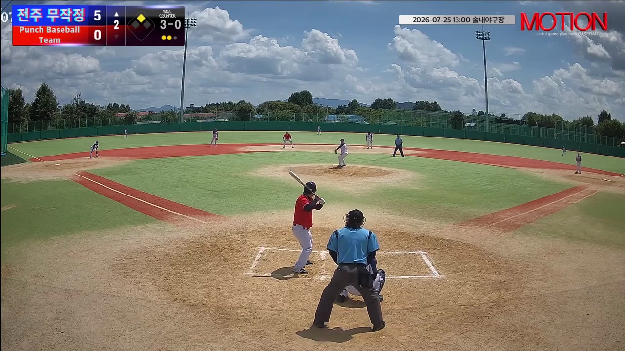 조일민(35번, 전주 무작정) 2루타 클립 | vs Punch Baseball Team | 7/25 (솔내야구장)