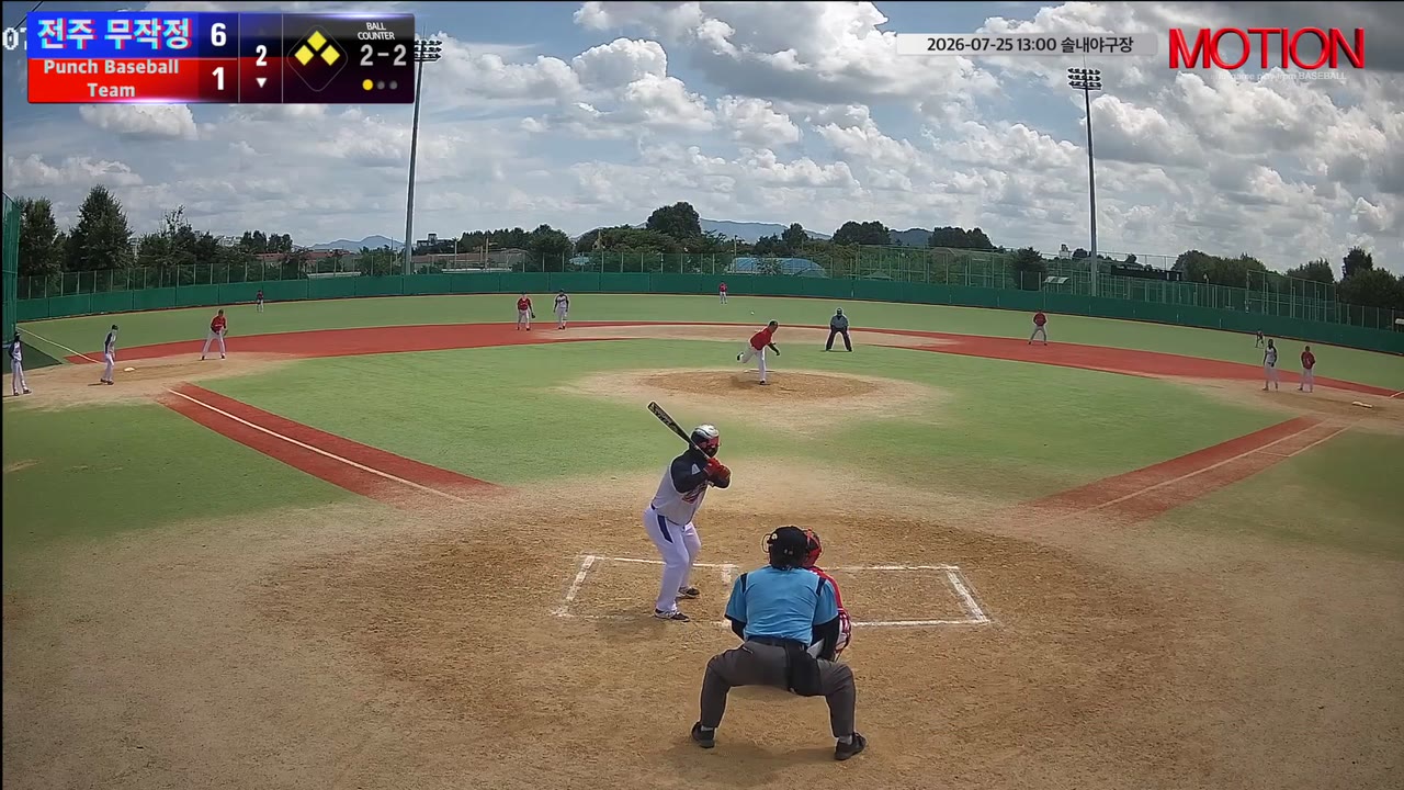 Punch Baseball Team 주요 플레이 모음 | vs 전주 무작정 | 7/25 (솔내야구장)