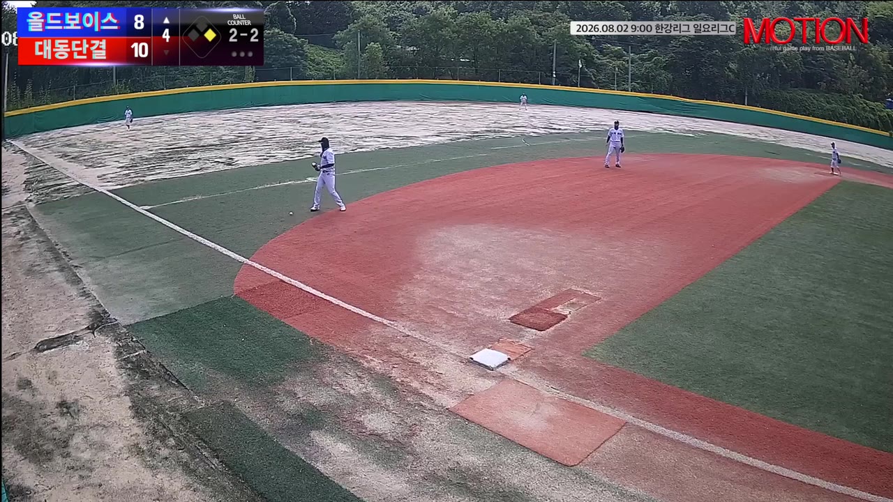 신명중(15번, 올드보이스) 실책 클립 | vs 대동단결 | 8/2 (고촌 야구장)